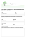 Professional Referral Form for Psychological Assessment (1)